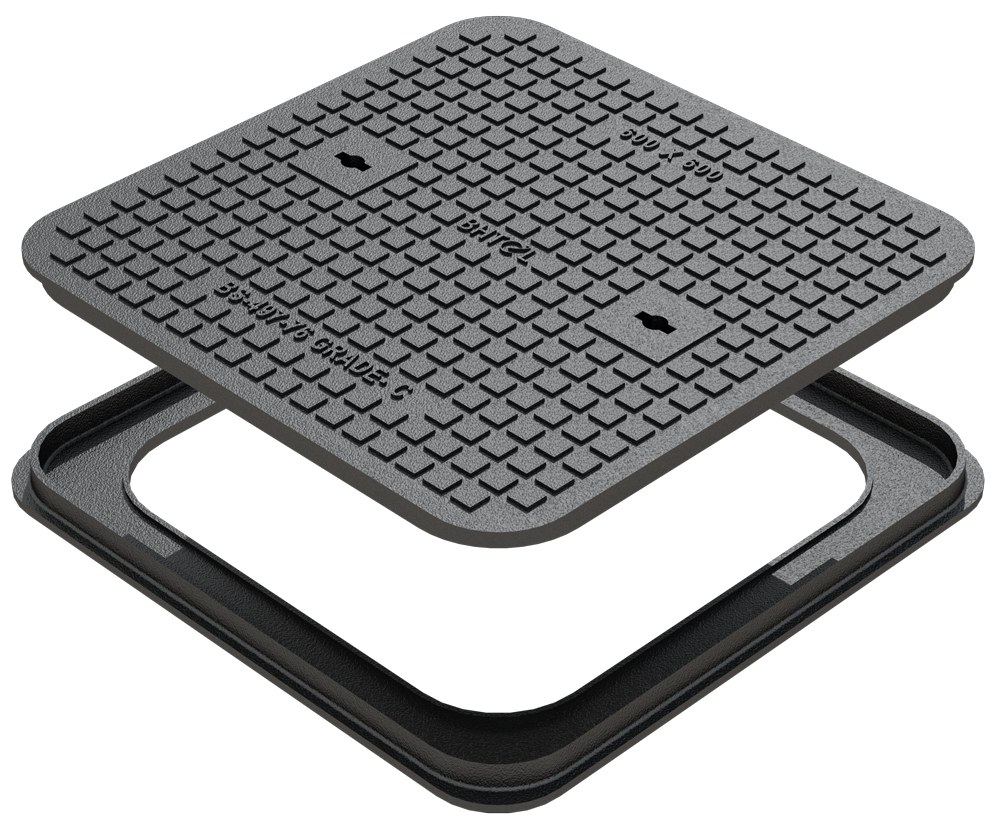 Light Duty Manhole Cover & Frame 